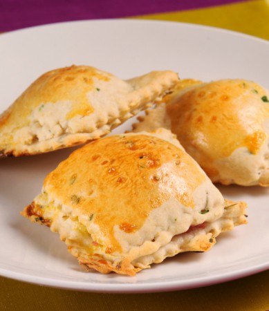 mini pancitos rellenos.