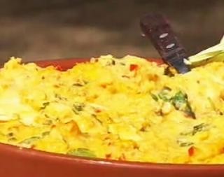 Cazuela de pollo y choclo
